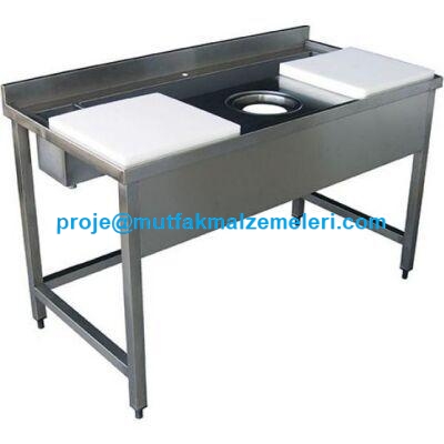 Krom Çelik Tezgah modelleri imalatçısından Mutfak Masası Fiyatları lavabolu Evyeli Bulaşık Makinesi Tezgahı Fiyatı