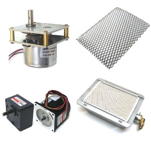 döner ocağı parçaları, döner motoru radyanı taşı rezistansı gaz musluğu şalteri