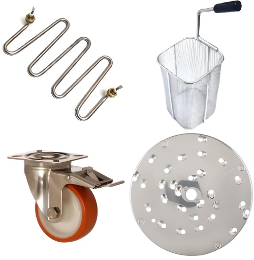 endüstriyel mutfak aksesuarları, makine yedek parçaları
