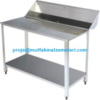 Krom Çelik Tezgah modelleri imalatçısından Mutfak Masası Fiyatları lavabolu Evyeli Bulaşık Makinesi Tezgahı Fiyatı